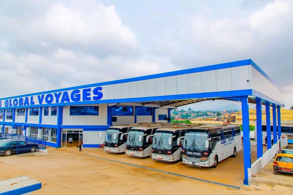 Gare routière Global Voyages à Yaoundé - transport interurbain Cameroun